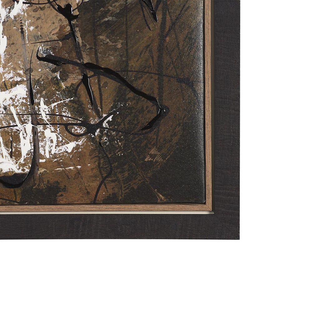 Mercana - Chaos & Order III by Chad Warren a Hand Embellished Textured Framed Canvas - 102692-FL view 3