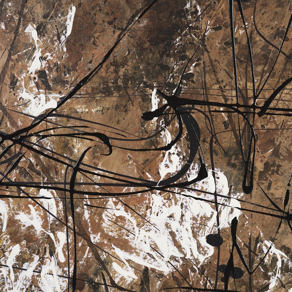 Mercana - Chaos & Order III by Chad Warren a Hand Embellished Textured Framed Canvas - 102692-FL view 7