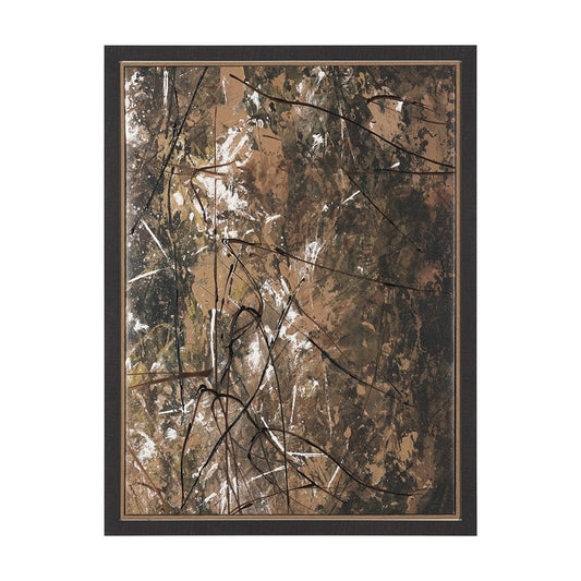 Mercana - Chaos & Order IV by Chad Warren a Hand Embellished Textured Framed Canvas - 102693-FS view 1