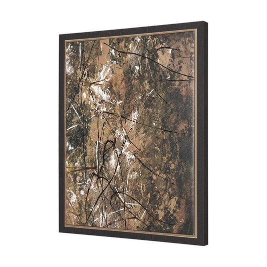Mercana - Chaos & Order IV by Chad Warren a Hand Embellished Textured Framed Canvas - 102693-FS view 2