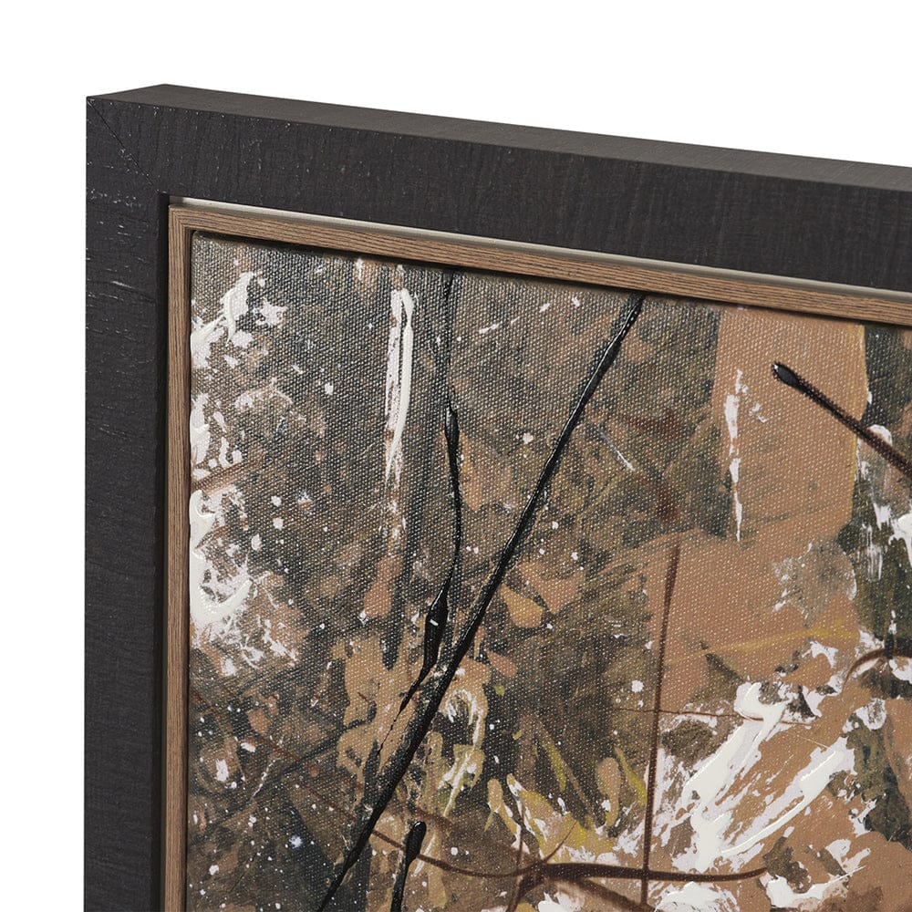 Mercana - Chaos & Order IV by Chad Warren a Hand Embellished Textured Framed Canvas - 102693-FS view 4