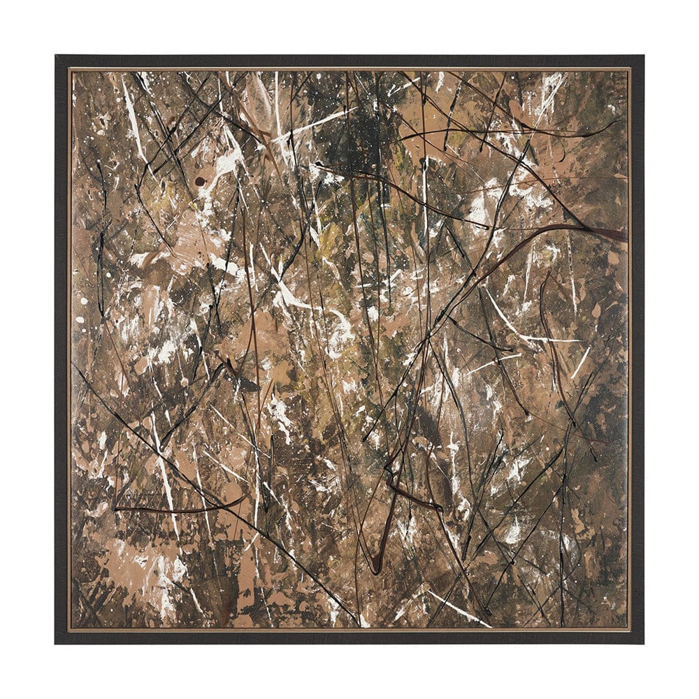 Mercana - Chaos & Order V by Chad Warren a Hand Embellished Textured Framed Canvas - 102694-FL view 1