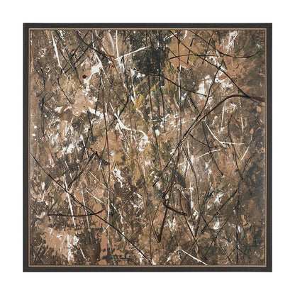 Mercana - Chaos & Order V by Chad Warren a Hand Embellished Textured Framed Canvas - 102694-FL view 1