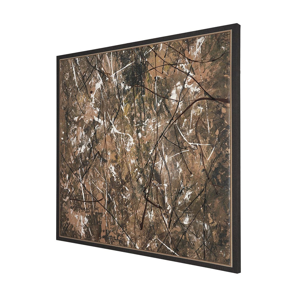 Mercana - Chaos & Order V by Chad Warren a Hand Embellished Textured Framed Canvas - 102694-FL view 2