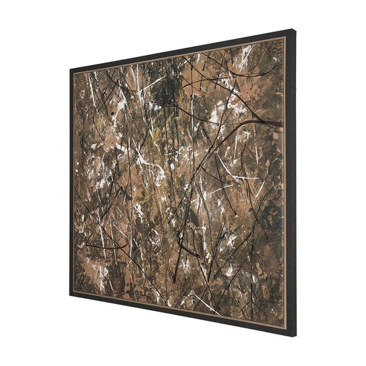 Mercana - Chaos & Order V by Chad Warren a Hand Embellished Textured Framed Canvas - 102694-FL view 2