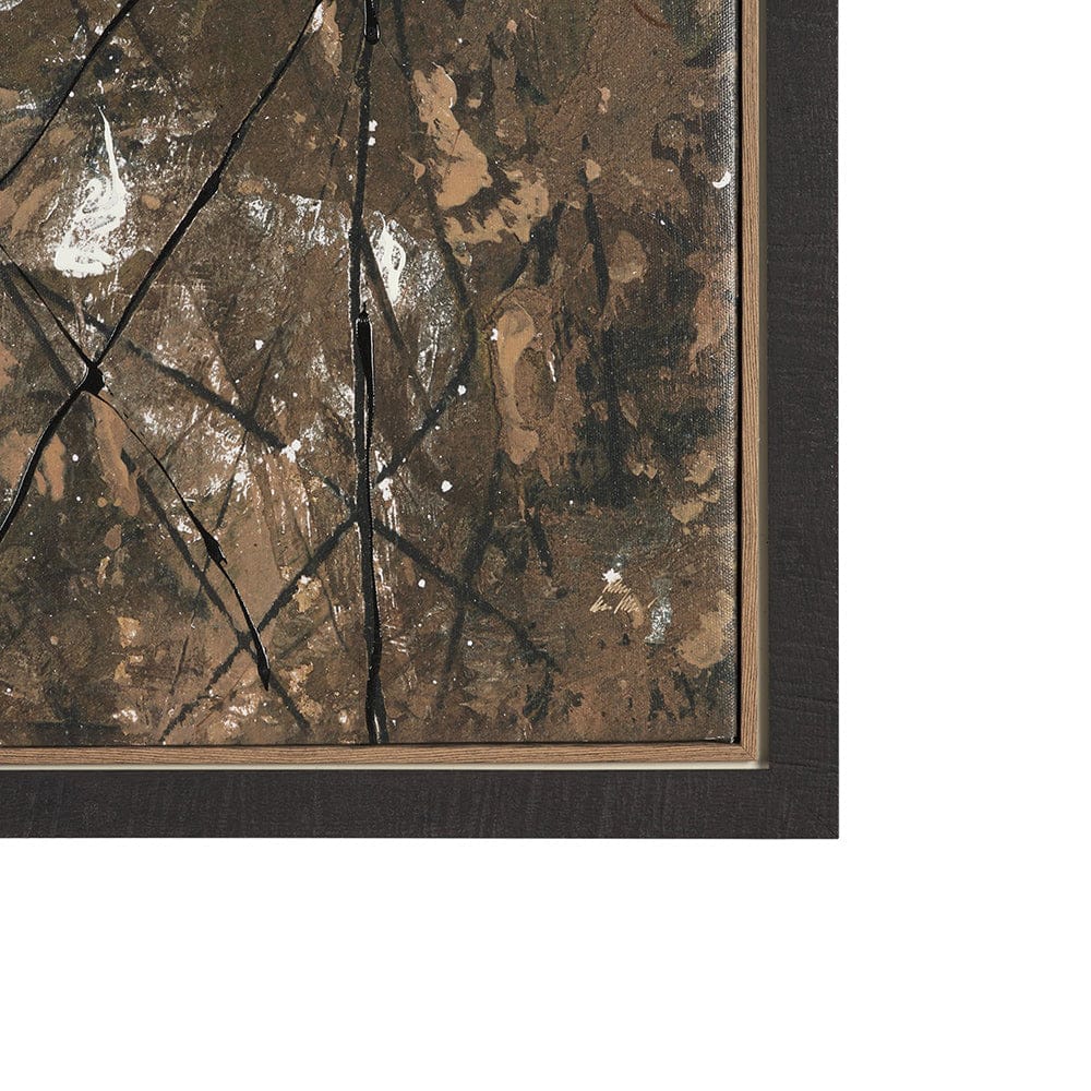 Mercana - Chaos & Order V by Chad Warren a Hand Embellished Textured Framed Canvas - 102694-FL view 3