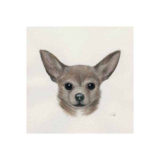 Mercana - Charlote Chihuahua by Mercana Studio a Hand Embellished Textured Canvas - 101776-S view 1