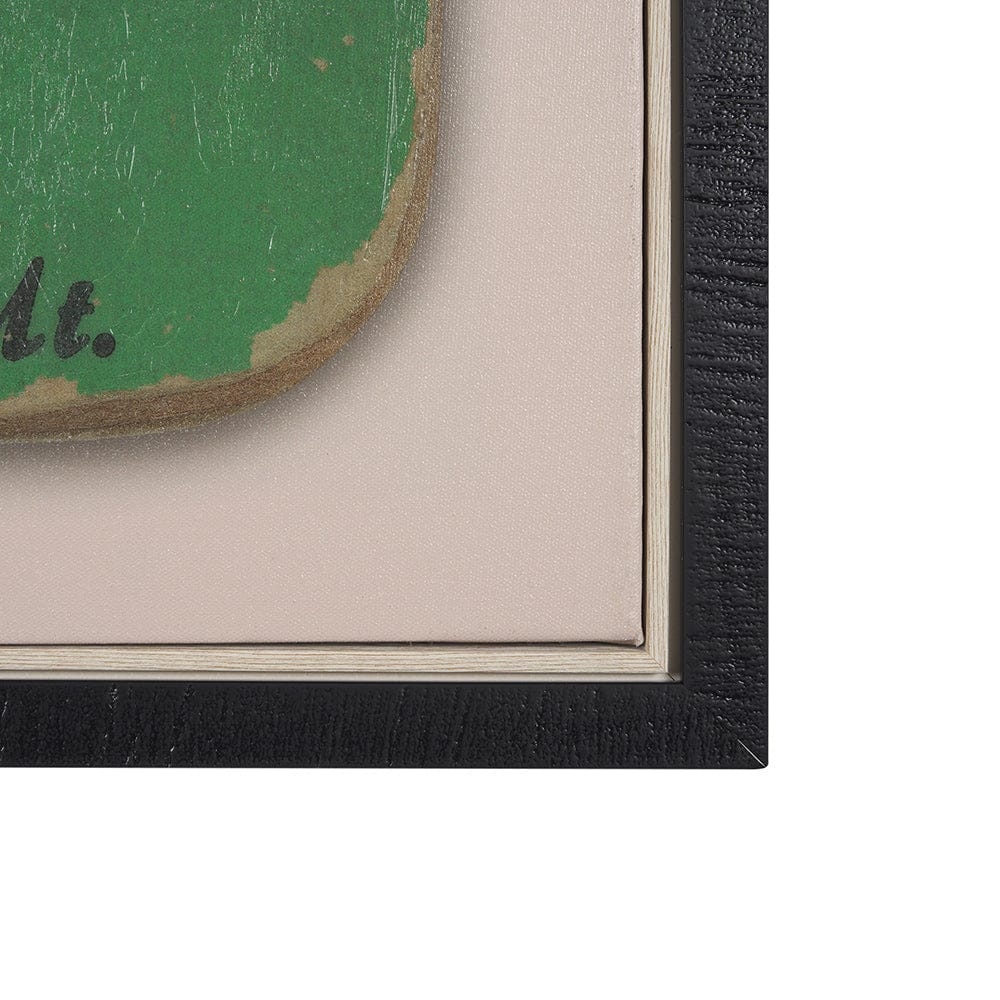 Mercana - Chasing Numbers I Bingo Card by Mercana Studio a Hand Embellished Textured Framed Canvas - 102661-FL view 3
