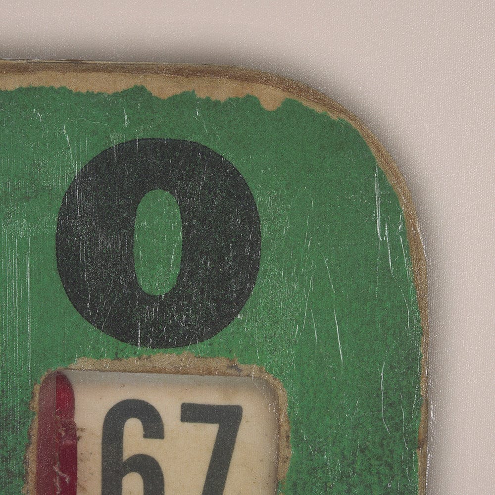 Mercana - Chasing Numbers I Bingo Card by Mercana Studio a Hand Embellished Textured Framed Canvas - 102661-FL view 7