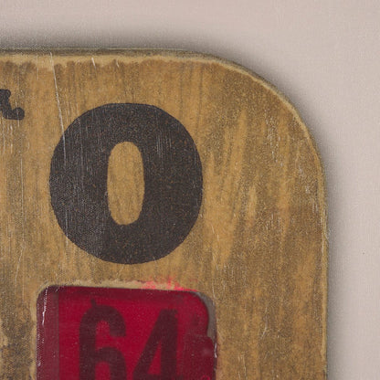 Mercana - Chasing Numbers III Bingo Card by Mercana Studio a Hand Embellished Textured Framed Canvas - 102663-FL view 7