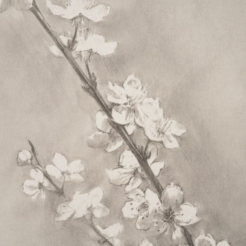 Mercana - Cherry Blossom Sketch II by Mercana Studio a Hand Embellished Framed Art Print - 15480 view 5