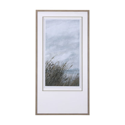 Mercana - Chilly Breeze I by Natali a Hand Embelished Textured Framed Art Print Matted under Glass - 14909 view 1