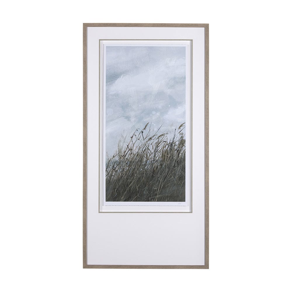 Mercana - Chilly Breeze II by Natali a Hand Embelished Textured Framed Art Print Matted under Glass - 14910 view 1