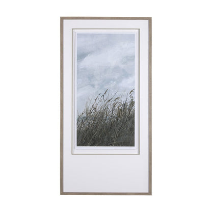Mercana - Chilly Breeze II by Natali a Hand Embelished Textured Framed Art Print Matted under Glass - 14910 view 1