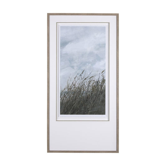 Mercana - Chilly Breeze II by Natali a Hand Embelished Textured Framed Art Print Matted under Glass - 14910 view 1