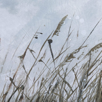Mercana - Chilly Breeze II by Natali a Hand Embelished Textured Framed Art Print Matted under Glass - 14910 view 7
