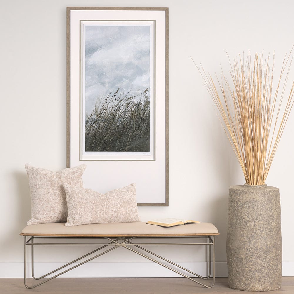 Mercana - Chilly Breeze II by Natali a Hand Embelished Textured Framed Art Print Matted under Glass - 14910 view 8