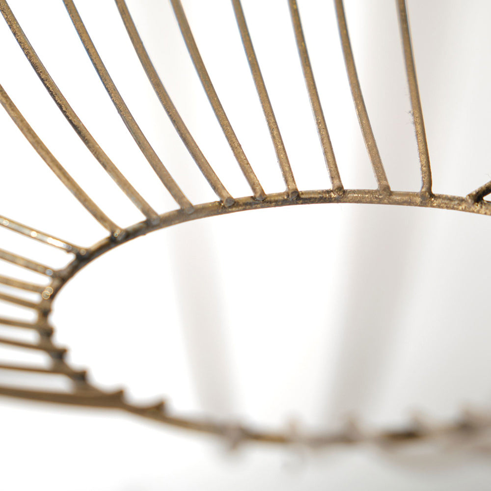 Mercana - Chiron II 36L x 36W x 38H Gold Metal Globe Six Bulb Chandelier - 68430 view 4