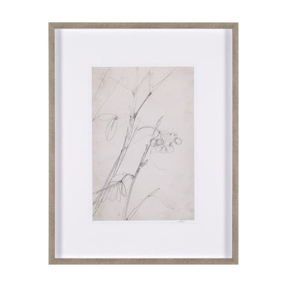 Mercana - Chokecherry 1 by Mercana Studio a Hand Embellished Framed Art Print Matted under Glass - 15559 view 1