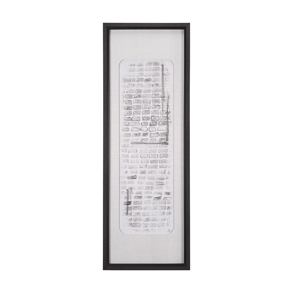 Mercana - Cipher II by Mercana Studio a Hand Embellished Framed Art Print Matted under Glass - 15626 view 1