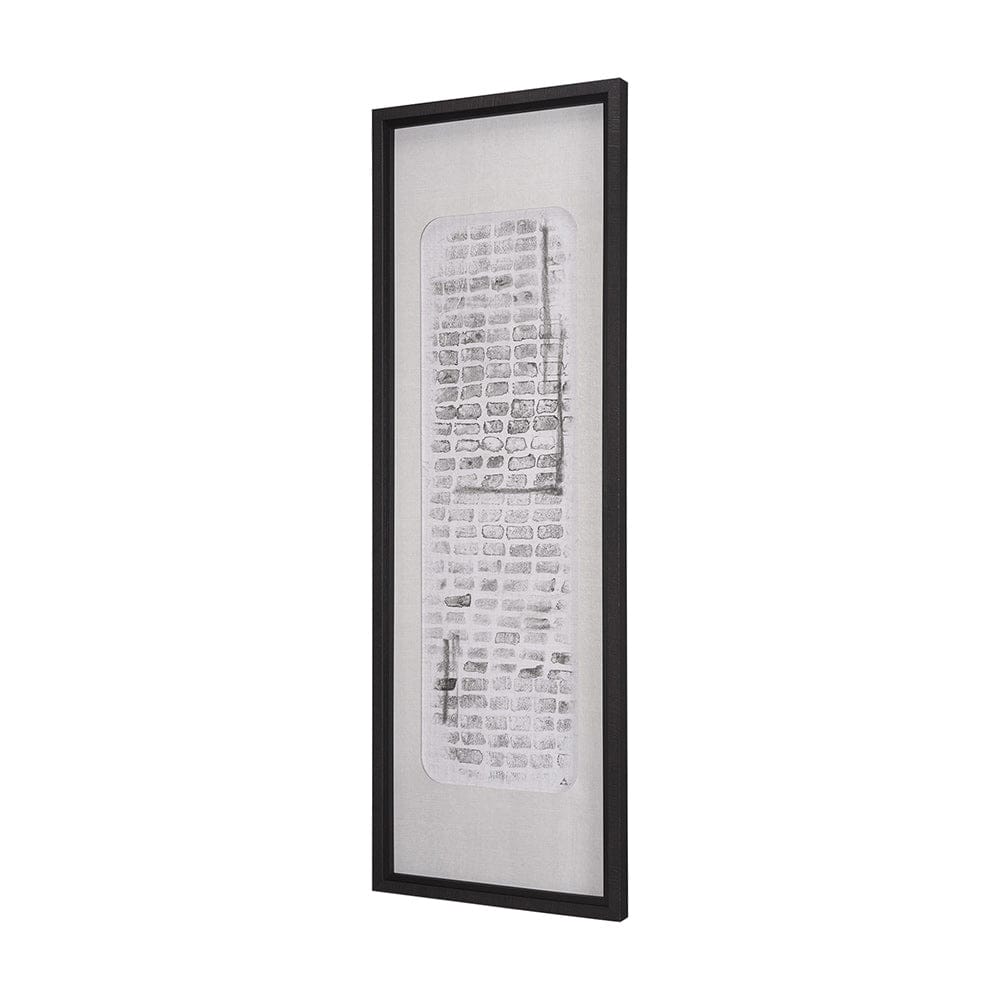 Mercana - Cipher II by Mercana Studio a Hand Embellished Framed Art Print Matted under Glass - 15626 view 2