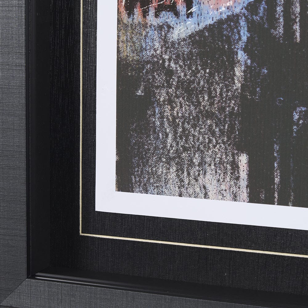 Mercana - City Vibe I by Mercana Studio a Hand Embellished Textured Framed Art Print Matted under Glass - 15373 view 5