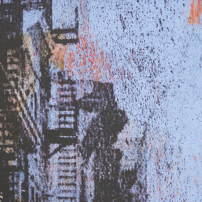Mercana - City Vibe I by Mercana Studio a Hand Embellished Textured Framed Art Print Matted under Glass - 15373 view 6