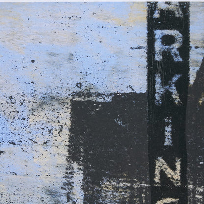 Mercana - City Vibe II by Mercana Studio a Hand Embellished Textured Framed Art Print Matted under Glass - 15374 view 7