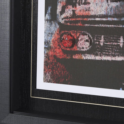 Mercana - City Vibe IV by Mercana Studio a Hand Embellished Textured Framed Art Print Matted under Glass - 15376 view 5