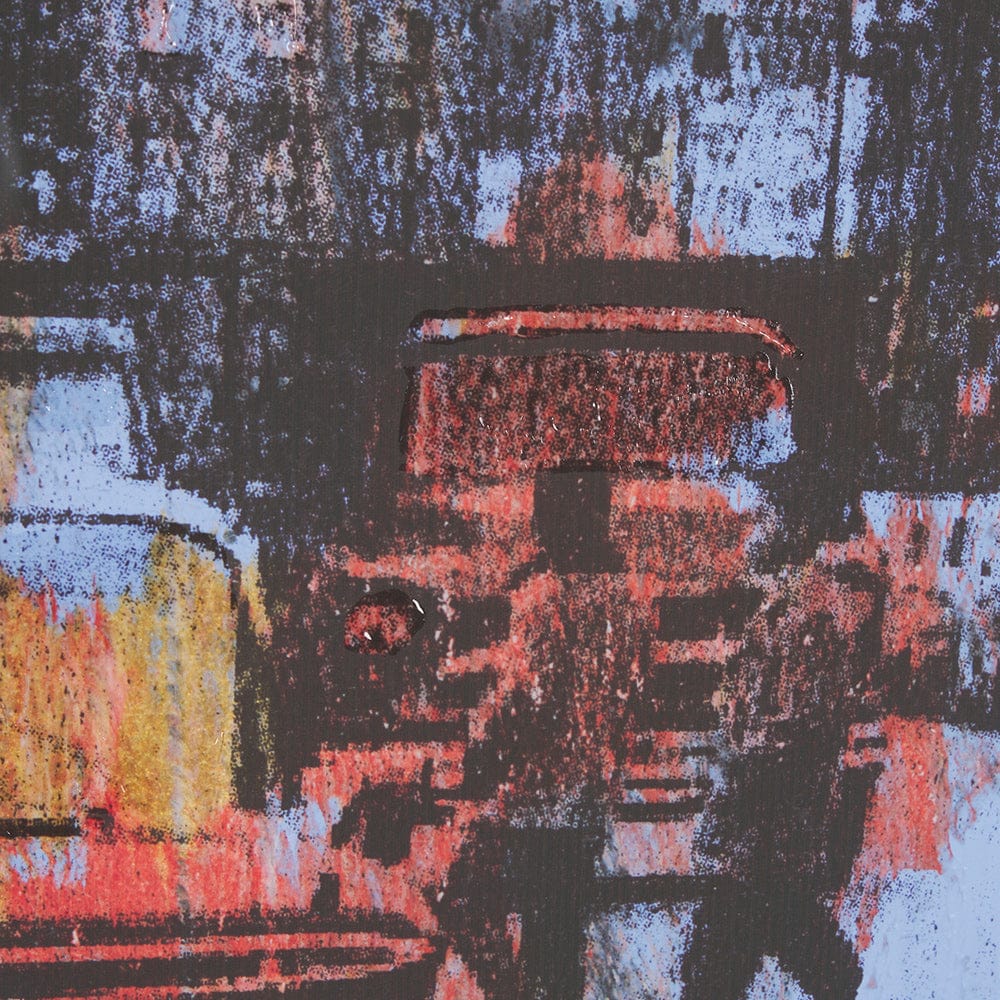Mercana - City Vibe IV by Mercana Studio a Hand Embellished Textured Framed Art Print Matted under Glass - 15376 view 6