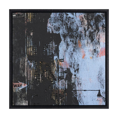 Mercana - City Vibe IV by Mercana Studio a Hand Embellished Textured Framed Canvas - 102630-FL view 1