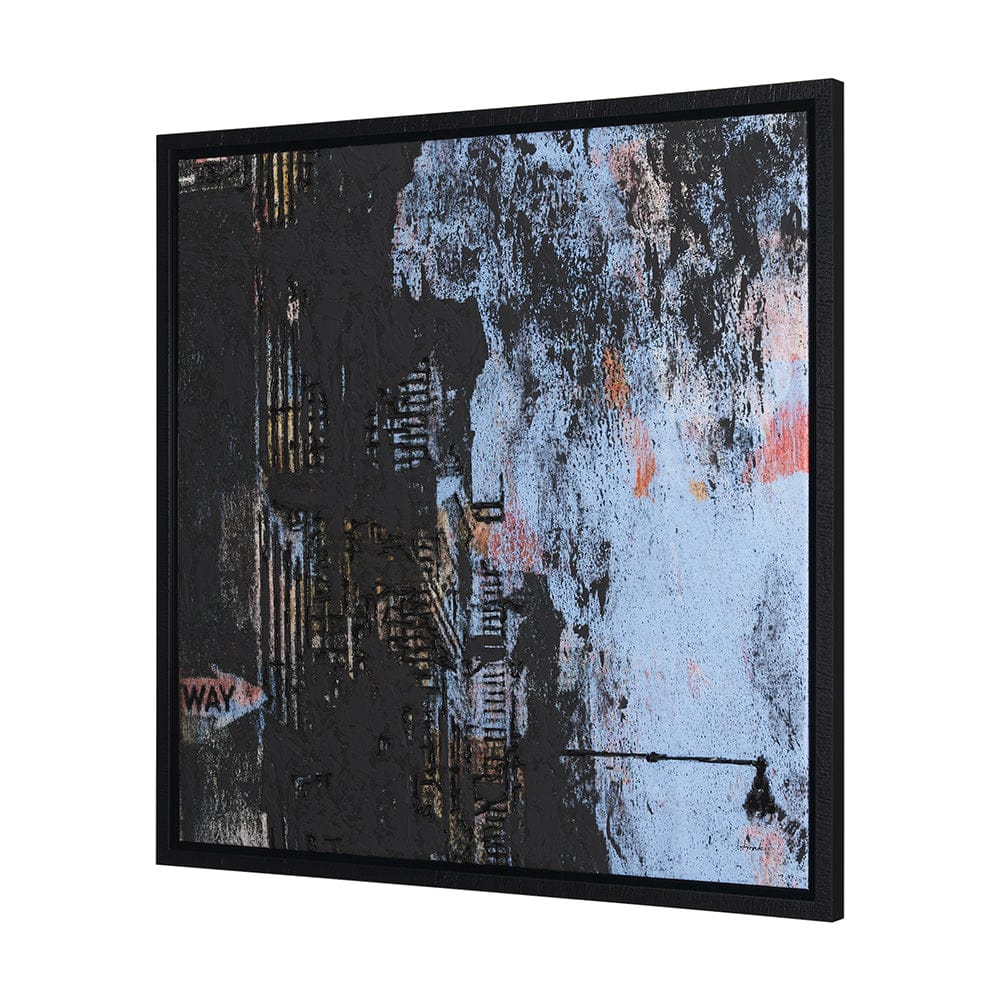 Mercana - City Vibe IV by Mercana Studio a Hand Embellished Textured Framed Canvas - 102630-FL view 2