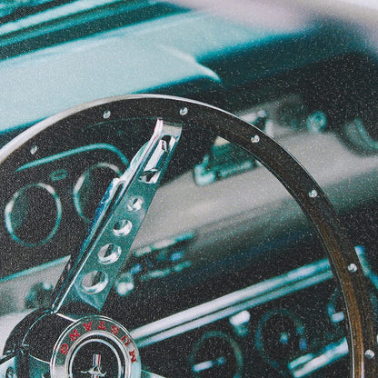 Mercana - Classic Car VII by Bethany Young a Hand Embellished Framed Art Print - 15739 view 7