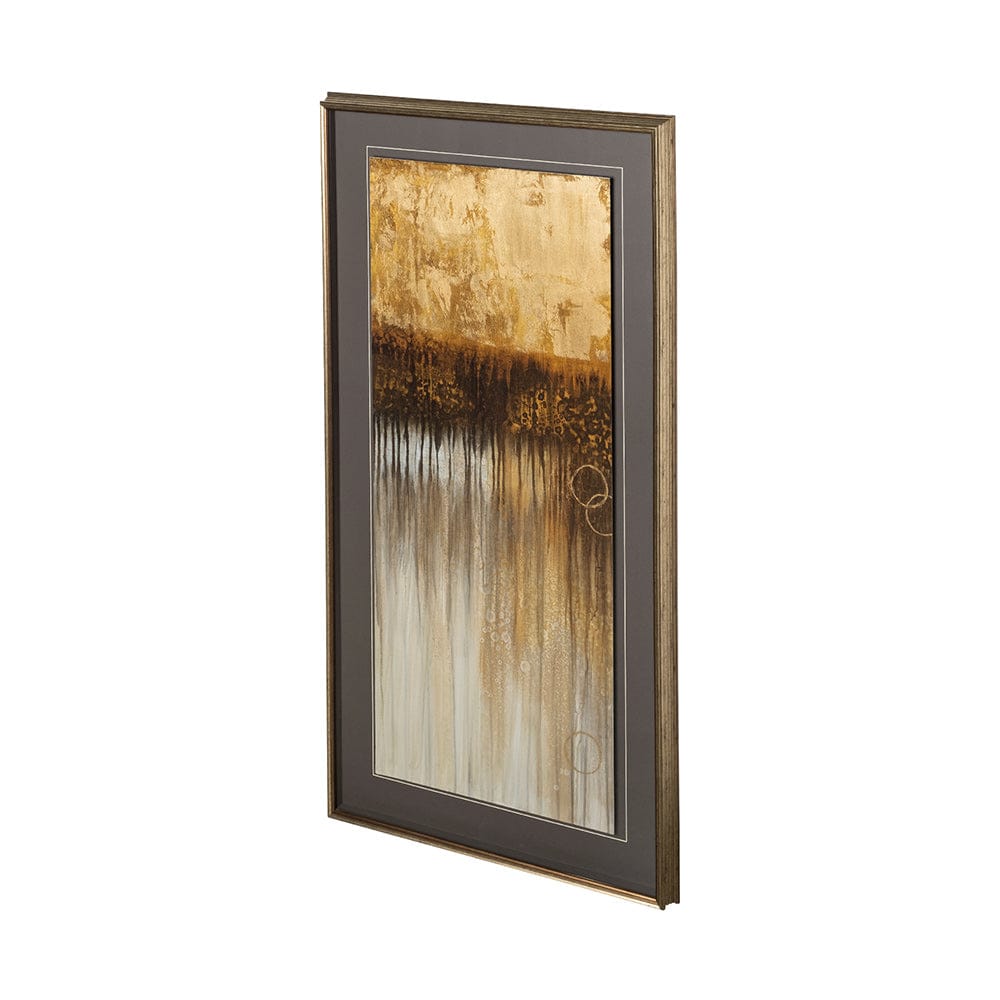 Mercana - Classic cool 1 by Liz Jardine a Hand Embellished Textured Framed Art Print Matted under Glass - 12619 view 2
