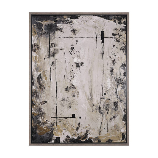 Mercana - Clay I by Mercana Studio a Hand Embellished Textured Framed Canvas - 102598-FL view 1