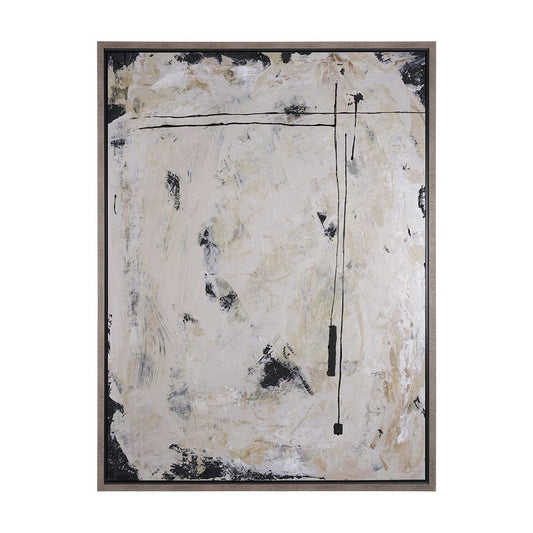 Mercana - Clay II by Mercana Studio a Hand Embellished Textured Framed Canvas - 102593-FL view 1