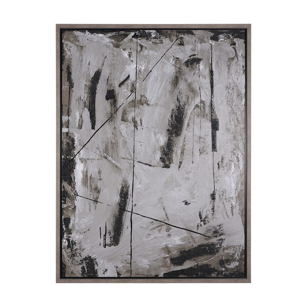 Mercana - Clay III by Mercana Studio a Hand Embellished Textured Framed Canvas - 102594-FL view 1