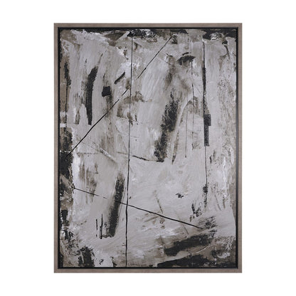 Mercana - Clay III by Mercana Studio a Hand Embellished Textured Framed Canvas - 102594-FL view 1
