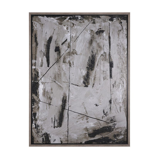 Mercana - Clay III by Mercana Studio a Hand Embellished Textured Framed Canvas - 102594-FL view 1