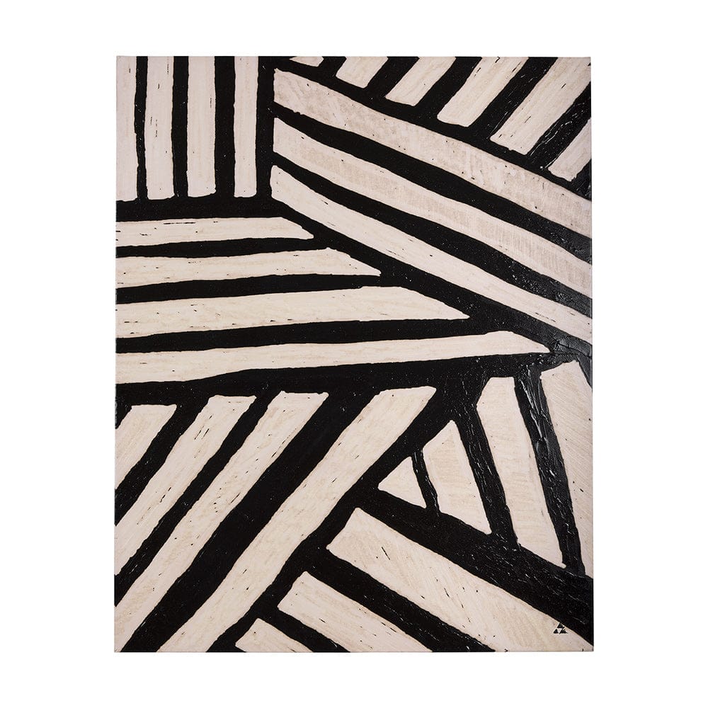 Mercana - Clay Pattern I by Mercana Studio a Hand Embellished Textured Canvas - 102340-L view 1