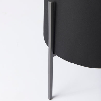 Mercana - Claypoole Black Plant Stands (Set of 3) - 68841_CLOSEOUT view 6