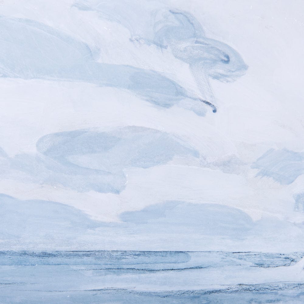 Mercana - Cloud and Sea by Mercana Studio a Hand Embellished Textured Framed Art Print Matted under Glass - 14306 view 7
