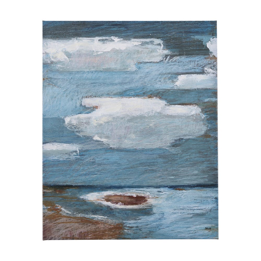 Mercana - Cloud Bay I by Mercana Studio a Hand Embellished Textured Canvas - 102441-L view 1