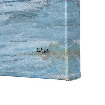 Mercana - Cloud Bay I by Mercana Studio a Hand Embellished Textured Canvas - 102441-L view 5