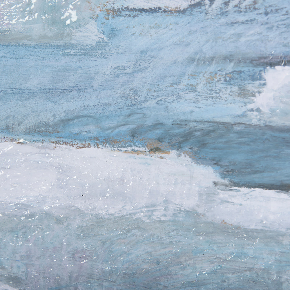 Mercana - Cloud Bay I by Mercana Studio a Hand Embellished Textured Framed Art Print Matted under Glass - 14696 view 7