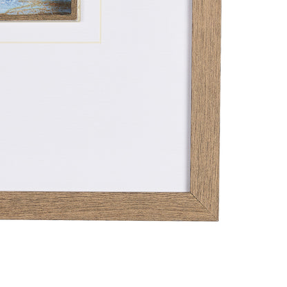 Mercana - Cloud Bay II by Mercana Studio a Hand Embellished Textured Framed Art Print Matted under Glass - 14697 view 3