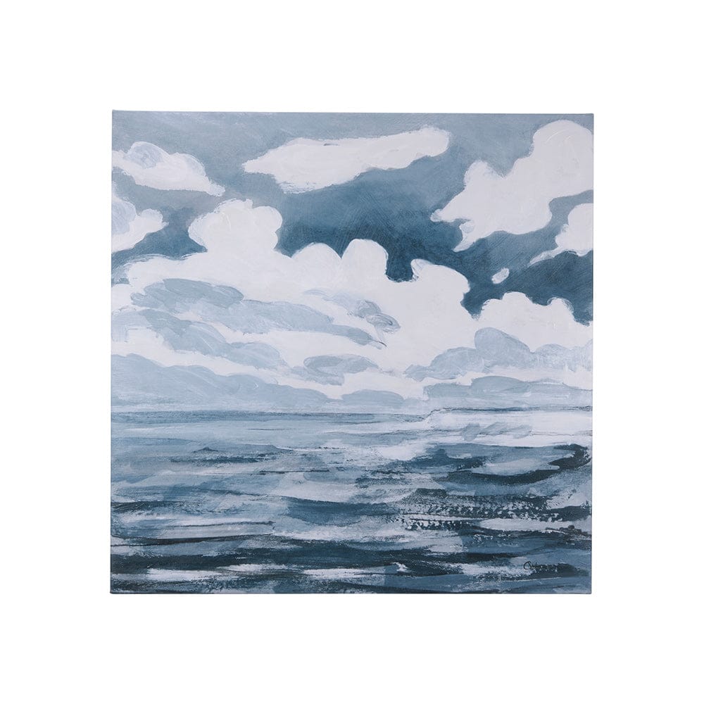 Mercana - Clouds and sea I by Mercana Studio a Hand Embellished Textured Canvas - 102238-S view 1