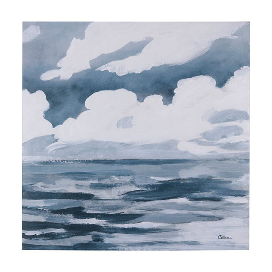 Mercana - Clouds and sea II by Mercana Studio a Hand Embellished Textured Canvas - 102239-L view 1
