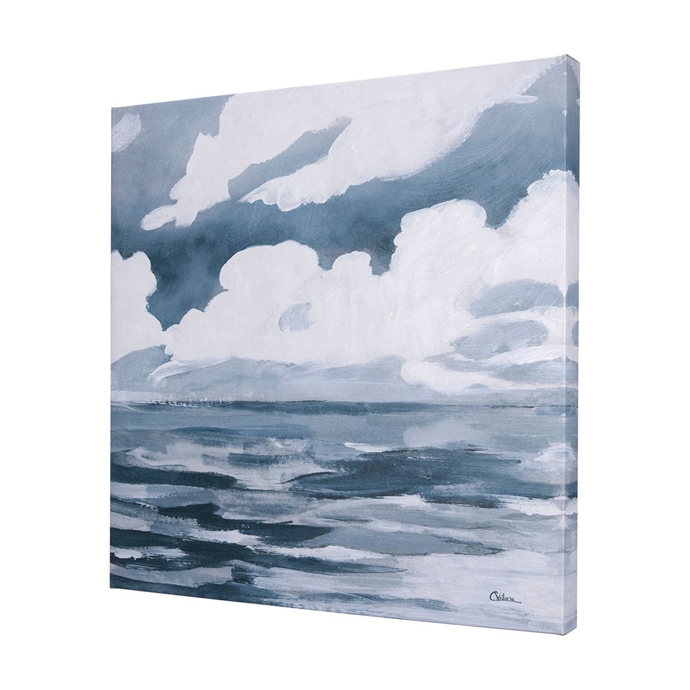 Mercana - Clouds and sea II by Mercana Studio a Hand Embellished Textured Canvas - 102239-L view 2
