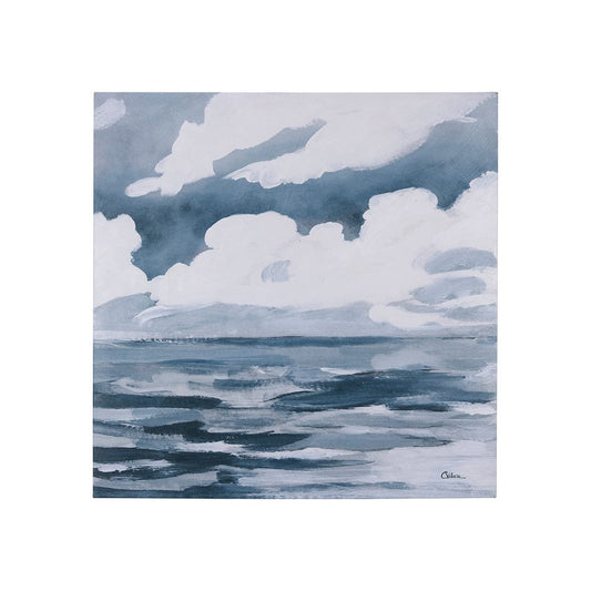 Mercana - Clouds and sea II by Mercana Studio a Hand Embellished Textured Canvas - 102239-S view 1